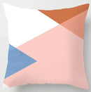 Axyaa Geometric Pattern Plush Cushion Cover for Home Decor 45x45cm