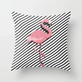 Axyaa Flamingo Pattern Cushion Cover 45*45cm