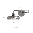 Axyaa Rocker Arm Iron Wall Lamp: Minimalist Luxury Lighting for Living Room & Study
