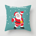 Axyaa Santa Claus Polyester Throw Pillow Case 45X45CM