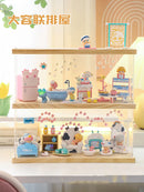 Axyaa Anime Figure Display Case for Q Version Collectibles