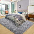 Axyaa Soft Silky Carpet for Living Room Sofa, Kids Bedroom Decor Plush Shaggy Area Rug