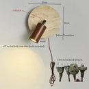 Axyaa Wabi Sabi LED Wall Lights for Home Lighting Living Room Bedroom Wandlampen