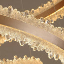 Axyaa Crystal Pendant Chandelier for Luxury Home Decor Lighting