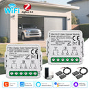 Axyaa Smart Garage Door Opener Controller Zigbee WiFi Alexa Google Home-Compatible