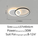 Axyaa Nordic LED Ceiling Chandelier for Living Room Bedroom Restaurant Lighting