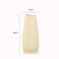 Axyaa Ceramic Vase Irregular Shape Floral Table Decor Minimalist Aesthetic Flowers Arrangement