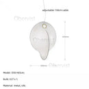 Axyaa Nordic Silk LED Pendant Chandelier for Home Decor