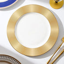 Axyaa High-end Ceramic Western Restaurant Beef Ribs Plate - Tableware Model Room
