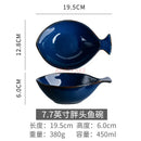 Axyaa Ocean Style Dim Sum Plate: Creative Tableware for Salad and Household Dishes