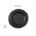 Axyaa Matte Wave Texture Ceramic Plate Set