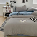 Axyaa Bubble Cotton Bedding Set, AB Side Duvet Cover, Sheet, Pillowcase