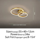 Axyaa LED Ceiling Chandelier for Living Room Bedroom Kitchen - Modern Home Pendant Light