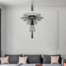 Axyaa Modern Metal Pendant Lights LED Chandelier for Luxury Ceiling Decor