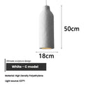 Axyaa Nordic Wabi Sabi E27 Ceiling Chandelier Pendant Light for Home Decor