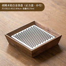 Axyaa Aluminum Tea Tray Japanese Cuisine Coffee Storage Cutlery Organizer