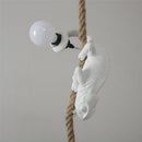 Axya Resin Lizard Pendant Light: Animal Chandelier for Living Room & Children's Room Decor