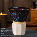 Axyaa Retro Coarse Pottery Coffee Cup - Creative Kiln Ceramic Latte Cup