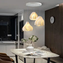 Axyaa Modern 3D Printed Ceiling Chandelier for Living Room and Dining Table Decor