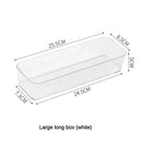 Axyaa Plastic Desk Drawer Organizer Box Storage for Jewelry, Makeup, and Accessories