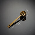 Axyaa Stainless Steel Coffee Food Tea Measuring Spoon Baking Tools 10-15ML Solid Color