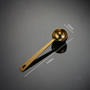 Axyaa Stainless Steel Coffee Food Tea Measuring Spoon Baking Tools 10-15ML Solid Color