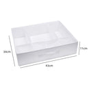 Axyaa Foldable Drawers Organizer Storage Box for Clothing Organization Cabinet
