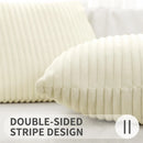 Axyaa Corduroy Pillow Cover 50x50cm Nordic Style Cushion Case for Home Decor