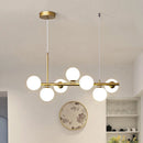 Axyaa Modern LED Pendant Light Chandeliers for Living and Dining Room