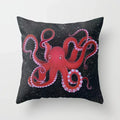 Axyaa Psychedelic Octopus Print Pillowcase - Home Decor