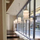 Axyaa Postmodern Silk Pendant Lamp for Bedroom and Living Room