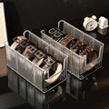 Axyaa Acrylic Belt Organizer Drawer Storage Box - Men's Tie Belt Display Rack