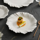 Axyaa Ceramic Dessert Bowl and Salad Plate Set