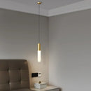 Axyaa Copper LED Chandelier Pendant Light for Home Decor