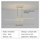Axyaa Modern Designer LED Chandelier for Dining Room and Bar Counter