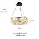 Axyaa Crystal LED Chandeliers - Modern Luxury Lighting Fixtures
