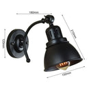 Axyaa Vintage Farmhouse Wall Sconce for Indoor Lighting in Restaurants and Bars