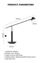 Axyaa Flos Designer Table Lamp: Modern Nordic Desk Light for Home, Office, Hotel