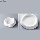 Axya Ceramic Dinner Salad Pasta Sushi Plate Set - Steak Soup Fruit Dessert Bowl