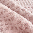 Axyaa Coral Velvet Fitted Sheet - Winter Warm Mattress Cover - Single/Queen/King Size
