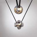 Axyaa Luxury Glass LED Pendant Chandelier for Home and Commercial Spaces.