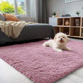 Axyaa Kids Bedroom Shaggy Carpet: Soft, Fluffy, Cozy Rugs for Boys and Girls