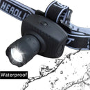 Axya LED Headlamp: 3 Modes, Waterproof, Zoomable for Camping, Emergency.