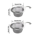 Axyaa Sink Drain Basket Stainless Steel Filter Shelf Kitchen Organizer