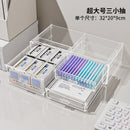 Axyaa Acrylic Pen Storage Box Large Capacity Organizer for School & Office