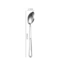 Axyaa Long Handle Soup Spoon Ladle Colander Tableware Kitchen Utensils