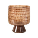 Glass Vase for Living Room, Hotel Lobby Decor by Axyaa
