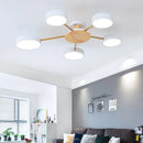 Axyaa Black LED Ceiling Lamp: Creative Pendant Chandelier for Home Decor