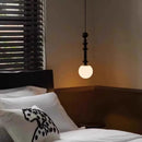 Axyaa Glass Ball Chandelier LED Single Head Wall Lamp