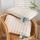 Axyaa Bread Neck Pillow: Rebound Polyester Filling, Cervical Massage Protector, Adult Sleep Pillows